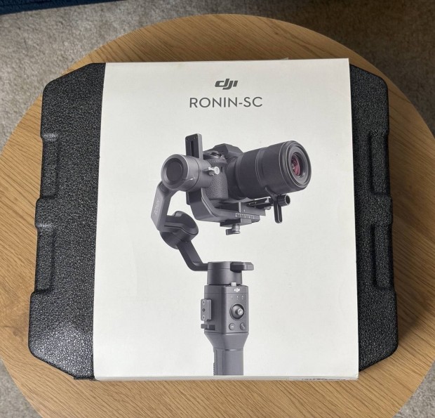 Újszerű DJI Ronin SC teljes szett gyári tároló dobozában fóliás
