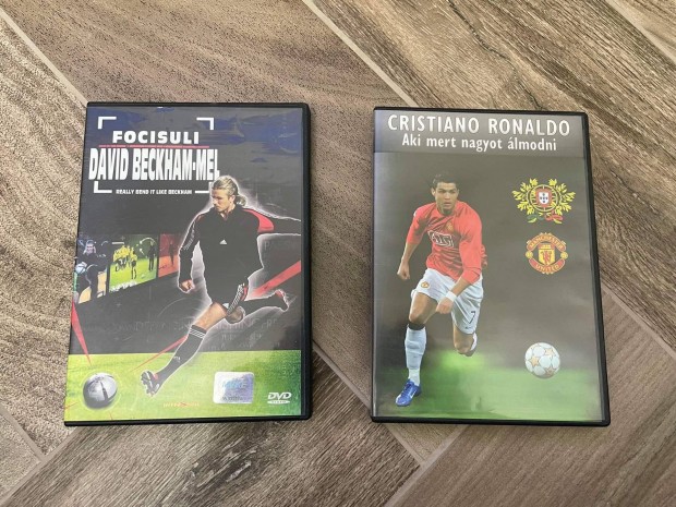 jszer David Beckham Focisuli Cristiano Ronaldo DVD Film