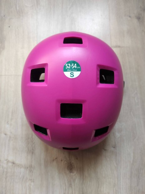 Újszerű Decathlon Oxelo B100 Pink S méretű 52-54 cm gyerek sisak