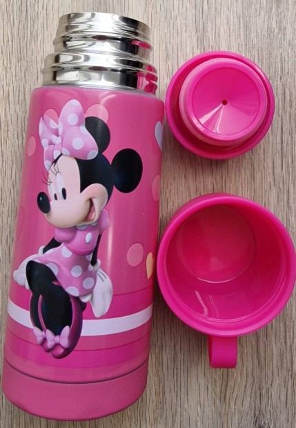 Újszerű Disney Minnie Mouse kulacs Termosz rozsdamentes acél 0,4 l