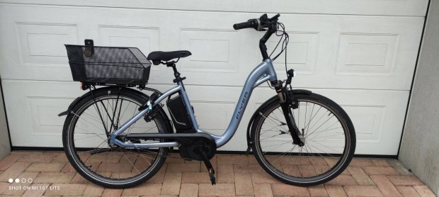 Újszerű Flyer 36v elektromos kerékpár pedelec e-bike M-es 440wh 275000