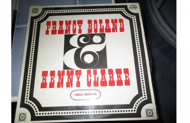 jszer Francy Boland & Kenny Clarke big band bakelit hanglemez elad