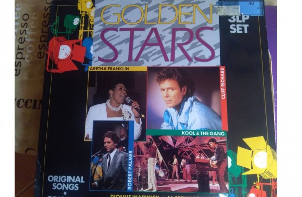 jszer Golden stars 3 db-os bakelit hanglemez album elad