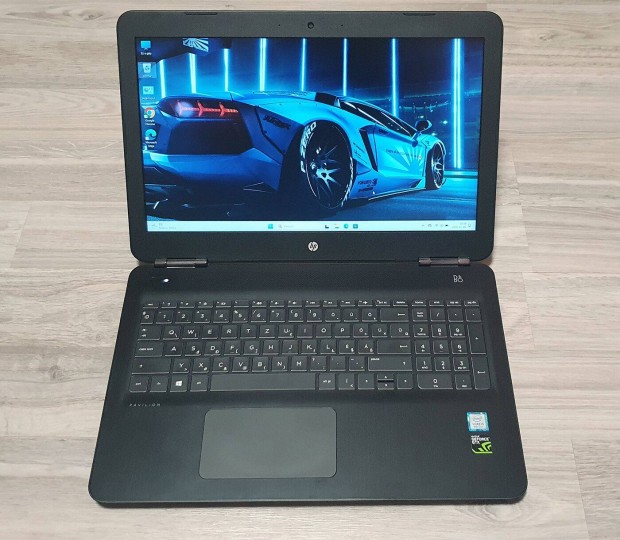 jszer HP Pavilion i5-8300H Gtx 1050 4GB Windows 11 gamer laptop