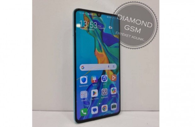 jszer Huawei P30 128 GB, Aurra Kk sznben, szp