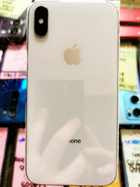 jszer Iphone X 64gb 3 hnap garancia 100% aku fggetlen