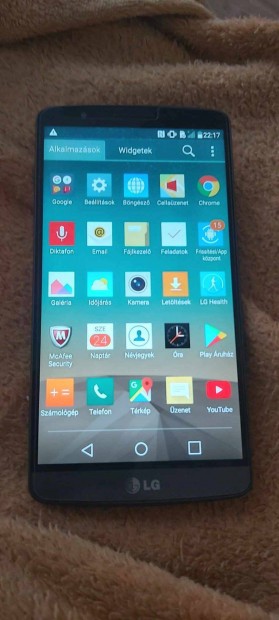 jszer LG G3 LTE 2/16 GB 5.5" IPS Qualcomm Android opercis rendszer
