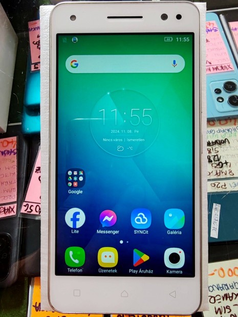 Újszerű Lenovo S1 Lite 2/16 3 hónap garancia 5" IPS dual sim FM rádió