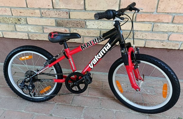 Újszerű Matrix 20 kerékpár minőségi gyerek 20 -as bicikli MTB