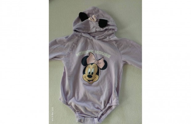Újszerű Minnie egér body eladó, 92/98
