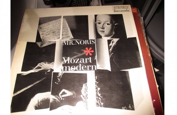 jszer Mr. Noris Mozart modern bakelit hanglemez elad