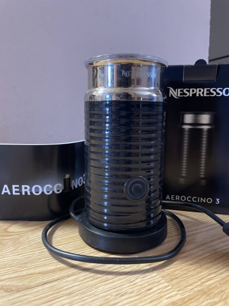 jszer Nespresso Aeroccino 3 tejhabost 