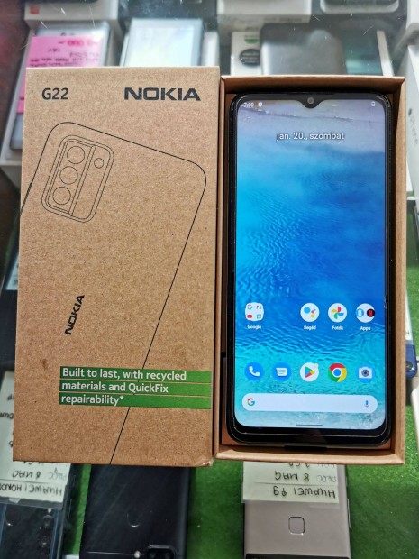 jszer Nokia G22 4/128 3 hnap garancia 6.5" 90hz 5050mah FM rdi