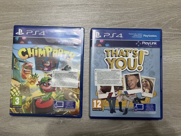 jszer PS4 Playlink jtkok: Chimparty (magyar), That's You! (magyar)