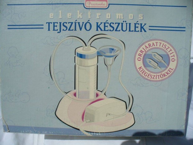 jszer Pesztonka elektromos tejszv mellszv orrszv 220V - 3V