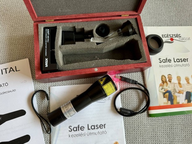 Újszerű Safe Laser 500 minden eredeti tartozékával dobozában eladó