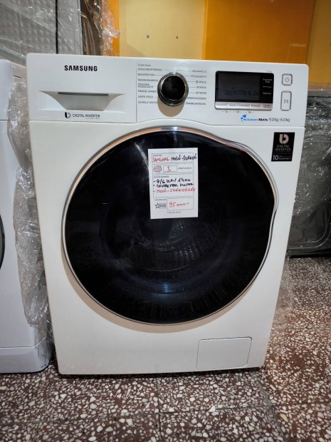 jszer Samsung 9/6kg Mos-szrtgp garancival 