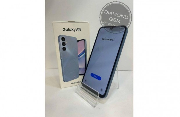 jszer Samsung Galaxy A15 128GB Dual, Kk sznben, norml