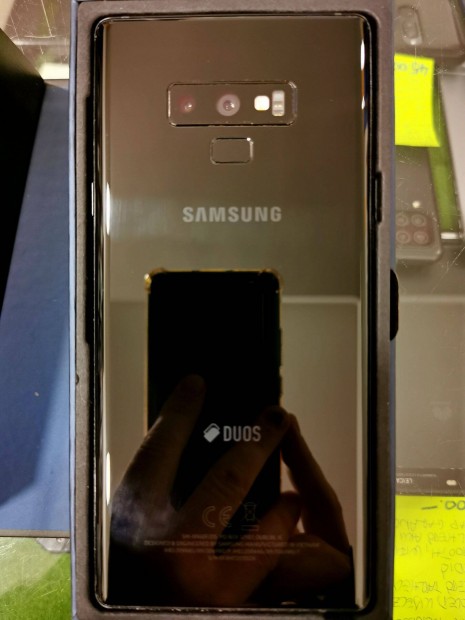 Újszerű Samsung Note 9 8/512 3 hónap garancia 6.4 col dual sim s-pen