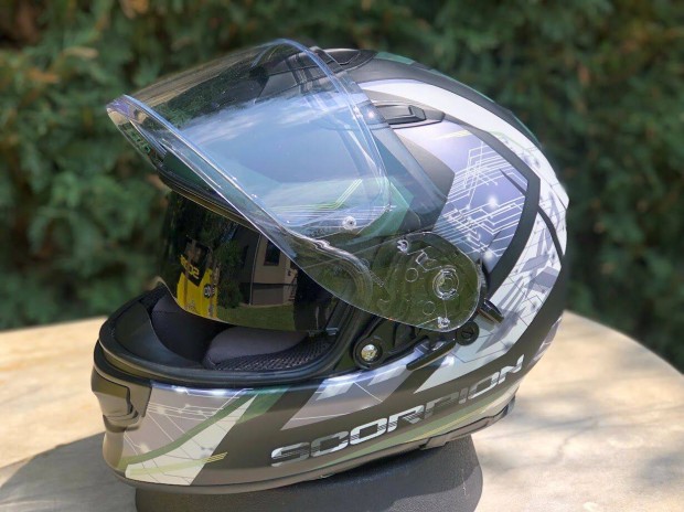 Újszerű Scorpion Exo 510 Air Cipher pumpás bukósisak, S-es. Foxpost!