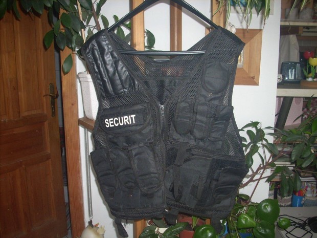 jszer Security mellny 2 XL 10 zsebes !!