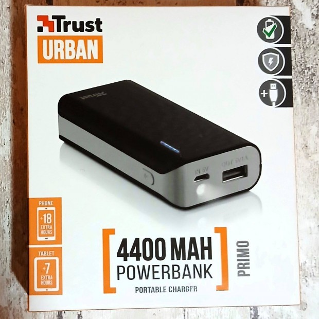 jszer Trust Urban 4400 mAh power bank elad