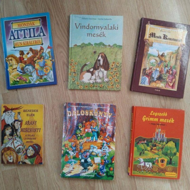 Újszerű Vintage mesekönyvek