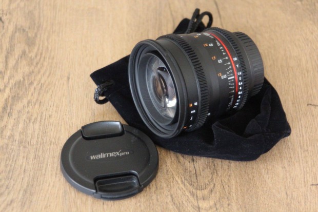 jszer Walimex Cine DS EF T1.5/50mm objektv