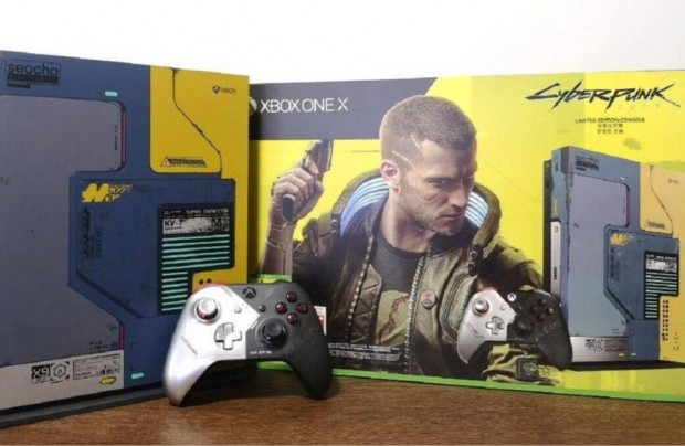 jszer Xbox One X 1 TB Cberpunk 2077 Edition Playbox Co-tl