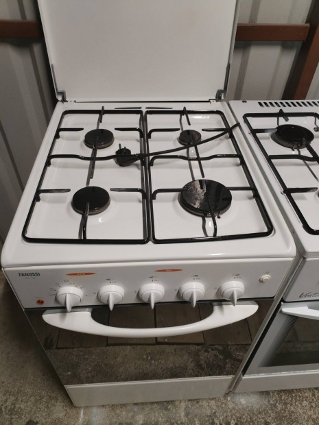 Újszerű Zanussi kombinált gáztűzhely eladó akár szállítással