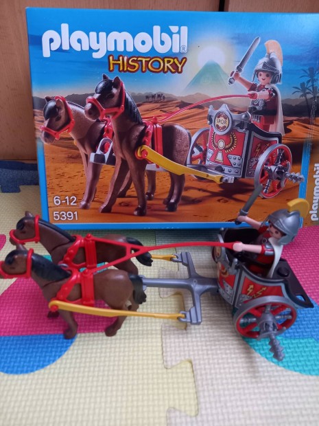 jszer! 5391 Playmobil History rmai ktlovas szekr