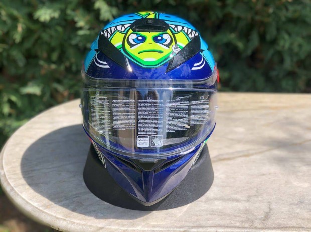 Újszerű! AGV K3 Sv Rossi Misano 46 bukósisak MS-es. Ingyen Foxpost!