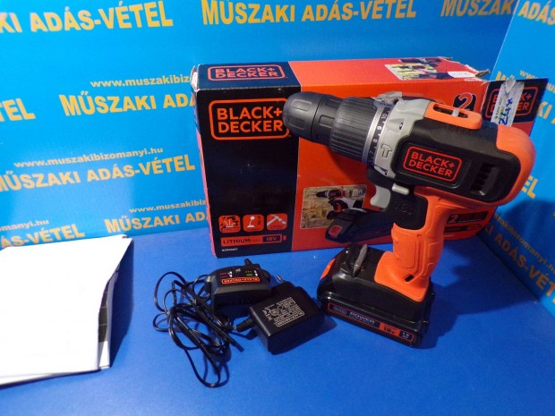 jszer! Black & Decker BCD003C1-QW Behajt jtllssal Tartoz