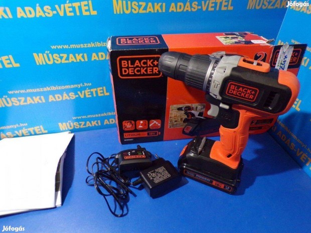 jszer! Black & Decker BCD003C1-QW Behajt jtllssal Tartoz