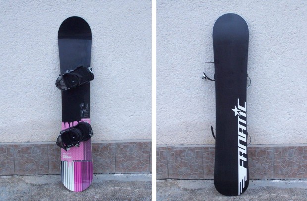 jszer! Harmadron! 145 cm-es Fanatic ni freestyle snowboard deszka