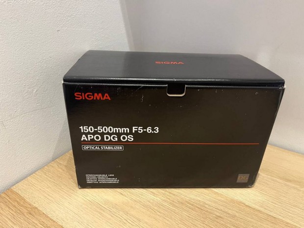 jszer, Sigma 150-600 F5-6.3 Sony A bajonett