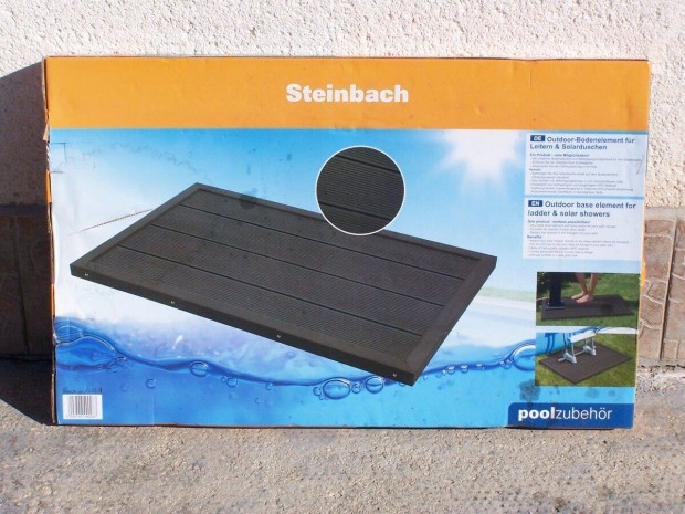 Újszerű!! Féláron!! Steinbach WPC kültéri padló elem padlóelem trepni