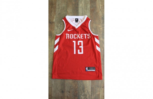 jszer ' Nike - NBA - Rockets - Harden ' kosaras ujjatlan mez, S-es