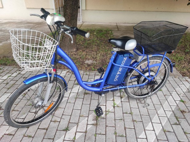 Újszerű - Tornádó elektromos kerékpár eladó - ( Új akkumulátorokkal )