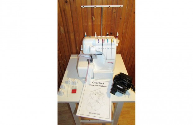 jszer*** Gritzner (Pfaff) 788 tp. overlock tisztz lock varrgp