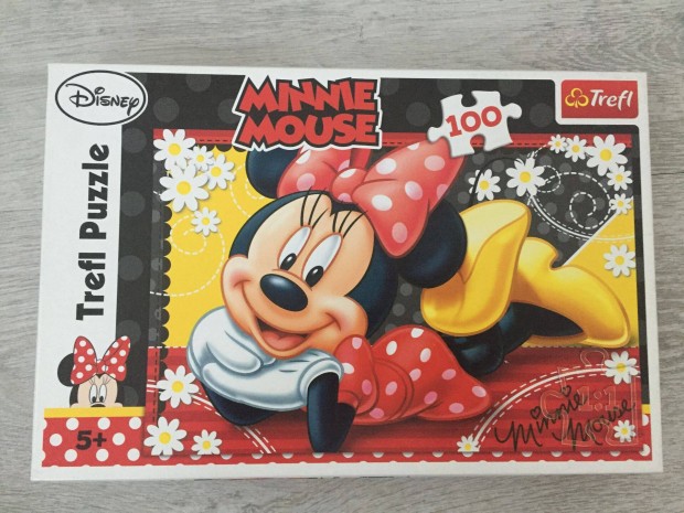 jszer, hinytalan Trefl Disney Minnie egr 100 db-os kirak, puzzle