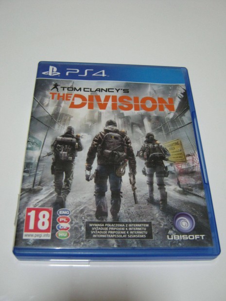 jszer, karcmentes The Division PS4 jtk, tokban elad