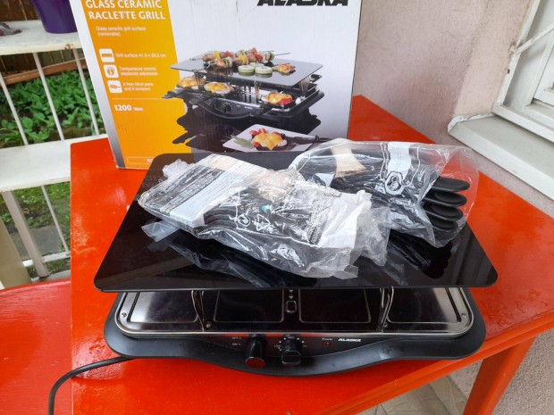 Újszerű asztali grill (raclette)eladó