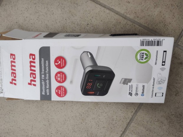 jszer auts Hama FM transzmitter + telefontlt