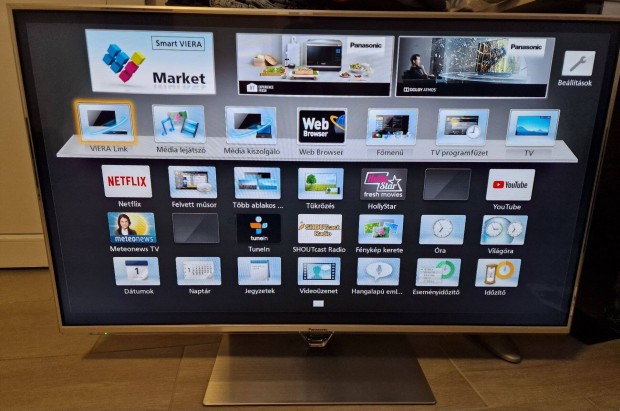Újszerű elegáns Panasonic SMART okos LED TV 120cm Fullhd Youtube