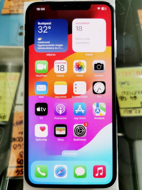 jszer iphone Xs Max 64gb 3 hnap garancia fggetlen 88% aku