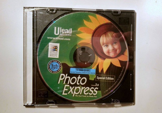 Ulead Photo Express 2.0 Special Edition (1998) CD (teszteletlen)