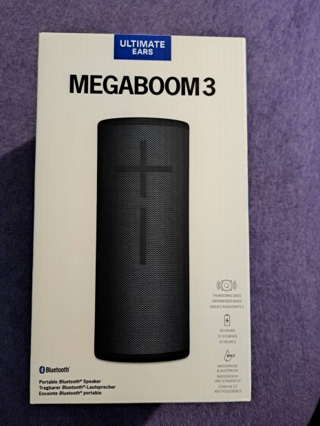 Ultimate Ears Megaboom 3 hangszr bontatlan csomagolsban elad!