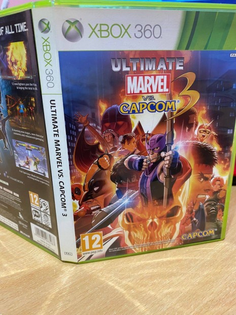 Ultimate Marvel vs. Capcom 3 - eredeti xbox360 jtk