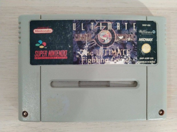 Ultimate Mortal Kombat 3 Super Nintendo / SNES kazetta